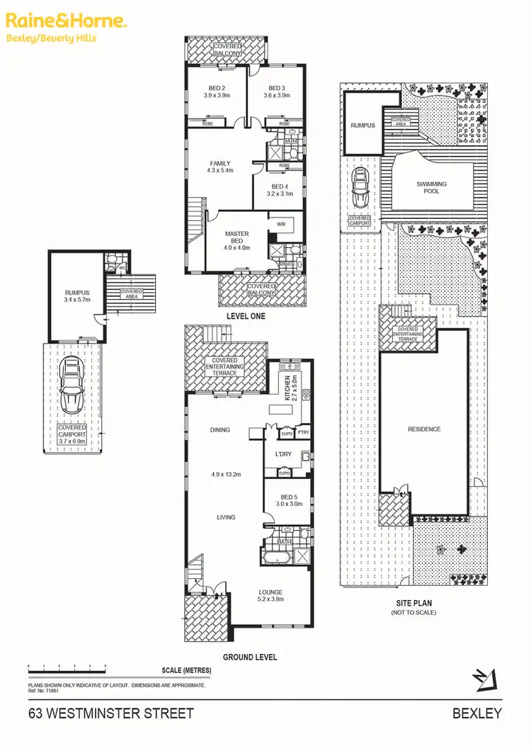 Floorplan of Homely house listing, 63 Westminster Street, Bexley NSW 2207