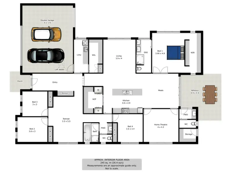 Floorplan of Homely house listing, 207 Kaitlers Road, Lavington NSW 2641