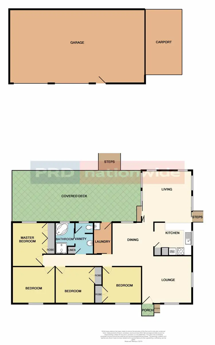 Floorplan of Homely house listing, 131 McMullins Road, Branxton NSW 2335