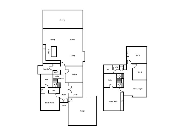 Floorplan of Homely house listing, 5 Mulloway Court, Sorrento WA 6020