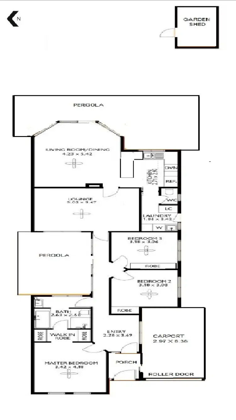 Floorplan of Homely house listing, 9 Quinton Avenue, Tranmere SA 5073