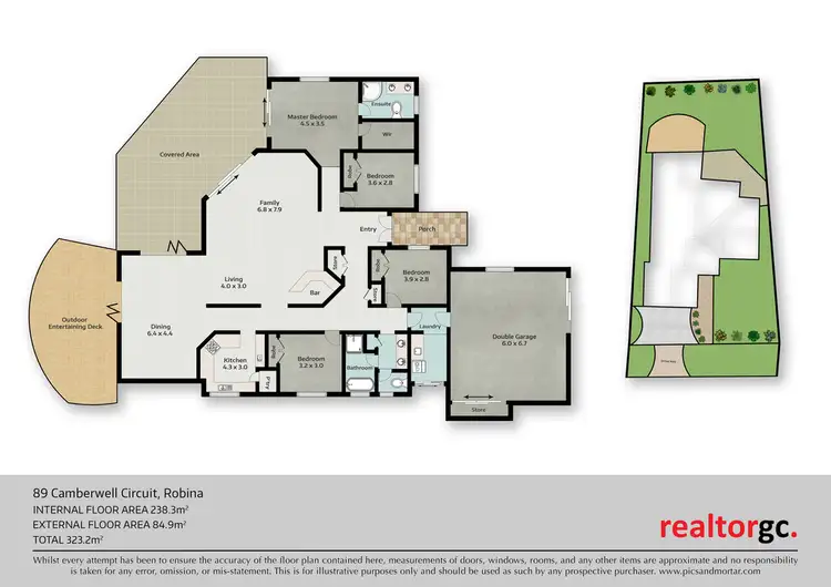 Floorplan of Homely house listing, 89 Camberwell Circuit, Robina QLD 4226