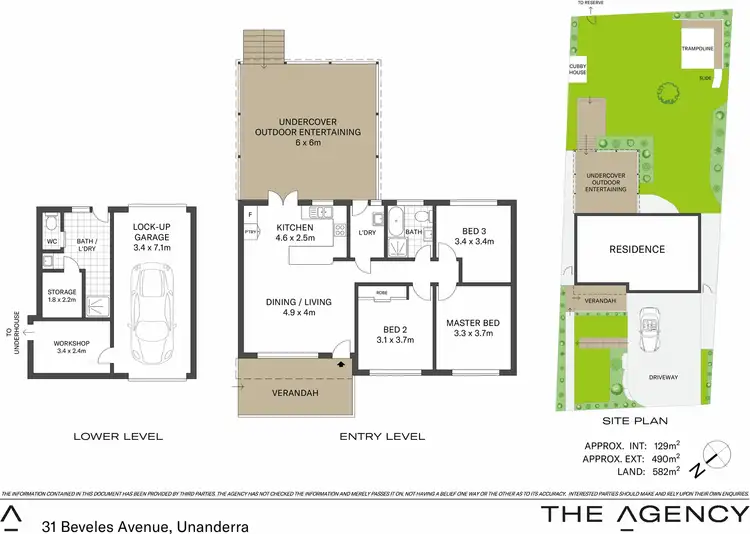 Floorplan of Homely house listing, 31 Beveles Avenue, Unanderra NSW 2526
