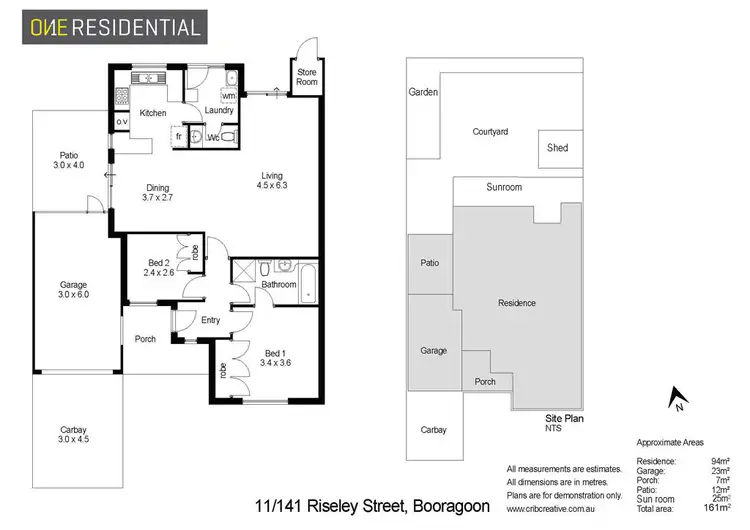 Floorplan of Homely unit listing, 11/141 Riseley Street, Booragoon WA 6154