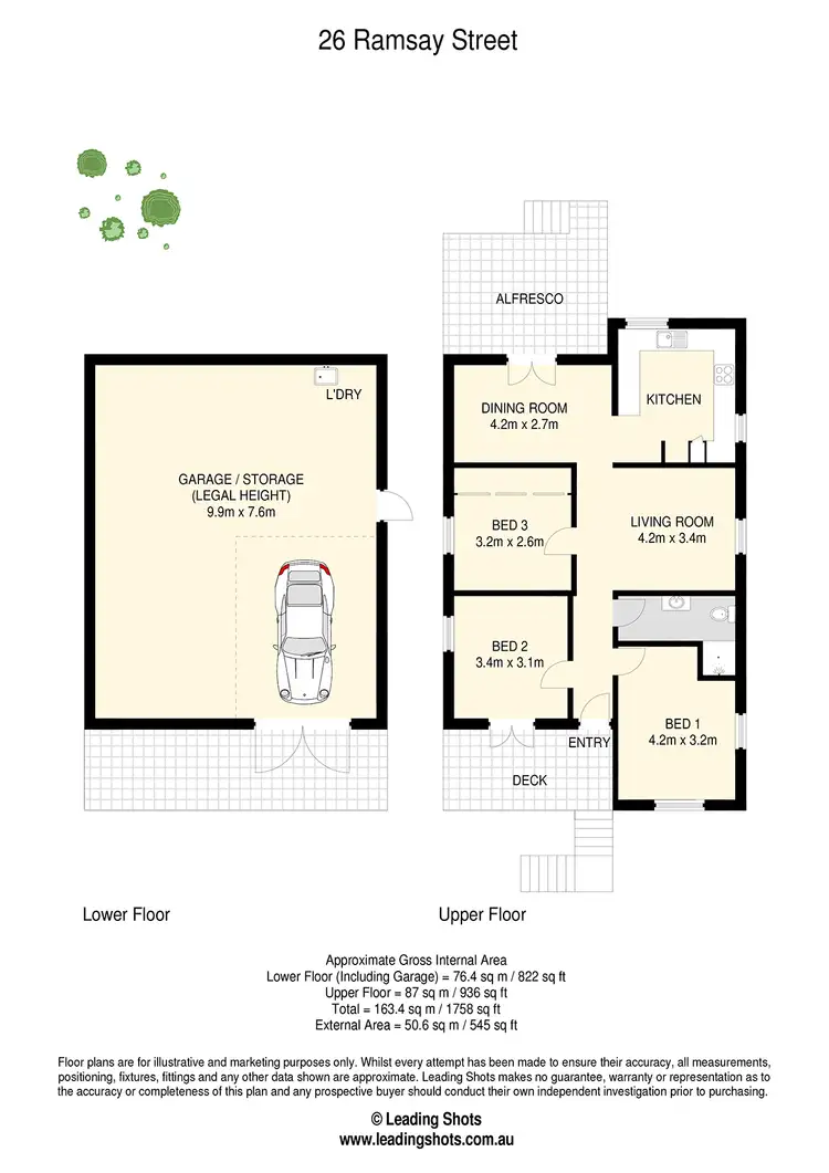 Floorplan of Homely house listing, 26 Ramsay Street, Kedron QLD 4031
