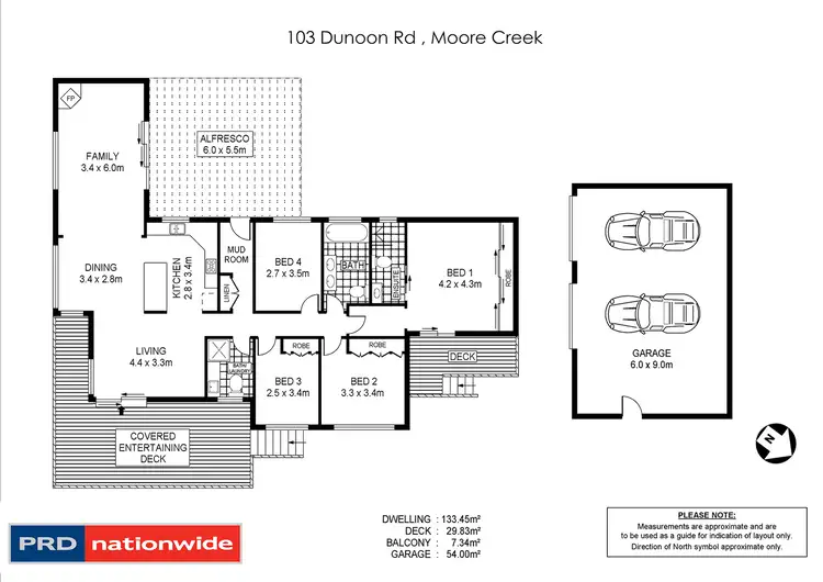 Floorplan of Homely house listing, 103 Dunoon Road, Tamworth NSW 2340