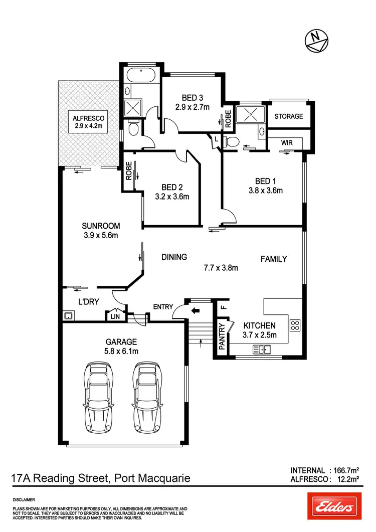 Floorplan of Homely house listing, 17A Reading Street, Port Macquarie NSW 2444
