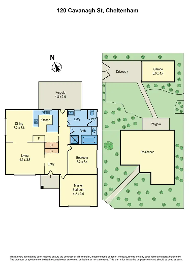 Floorplan of Homely house listing, 120 Cavanagh Street, Cheltenham VIC 3192