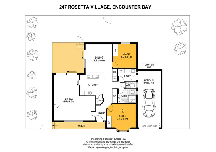 Floorplan of Homely house listing, 247 Rosetta Village, 1-27 Maude Street, Encounter Bay SA 5211