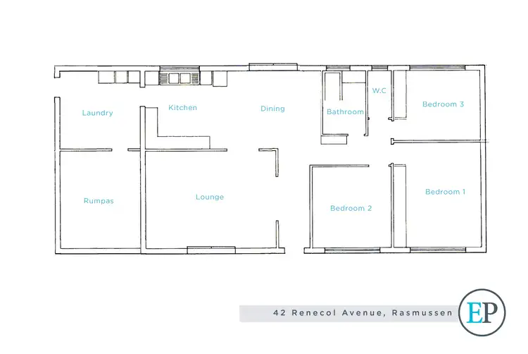 Floorplan of Homely house listing, 42 Renecol Avenue, Rasmussen QLD 4815