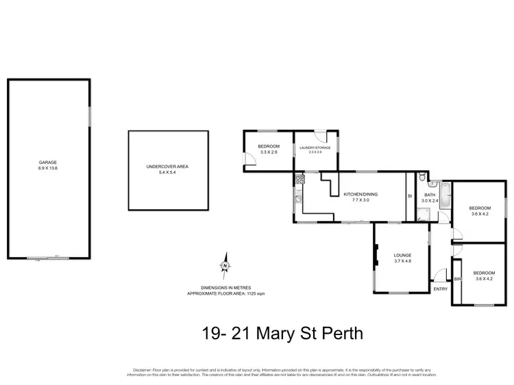 Floorplan of Homely house listing, 19-21 Mary Street, Perth TAS 7300