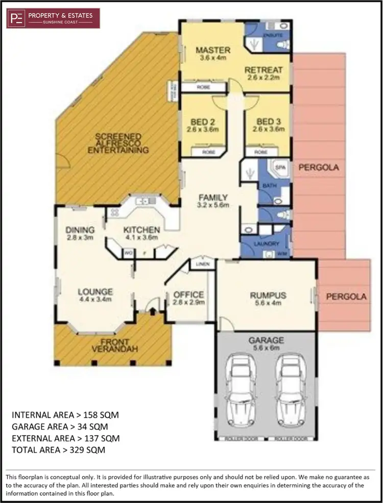 Floorplan of Homely house listing, 46 Toral Drive, Buderim QLD 4556