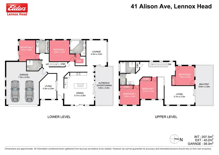 Floorplan of Homely house listing, 41 Alison Avenue, Lennox Head NSW 2478