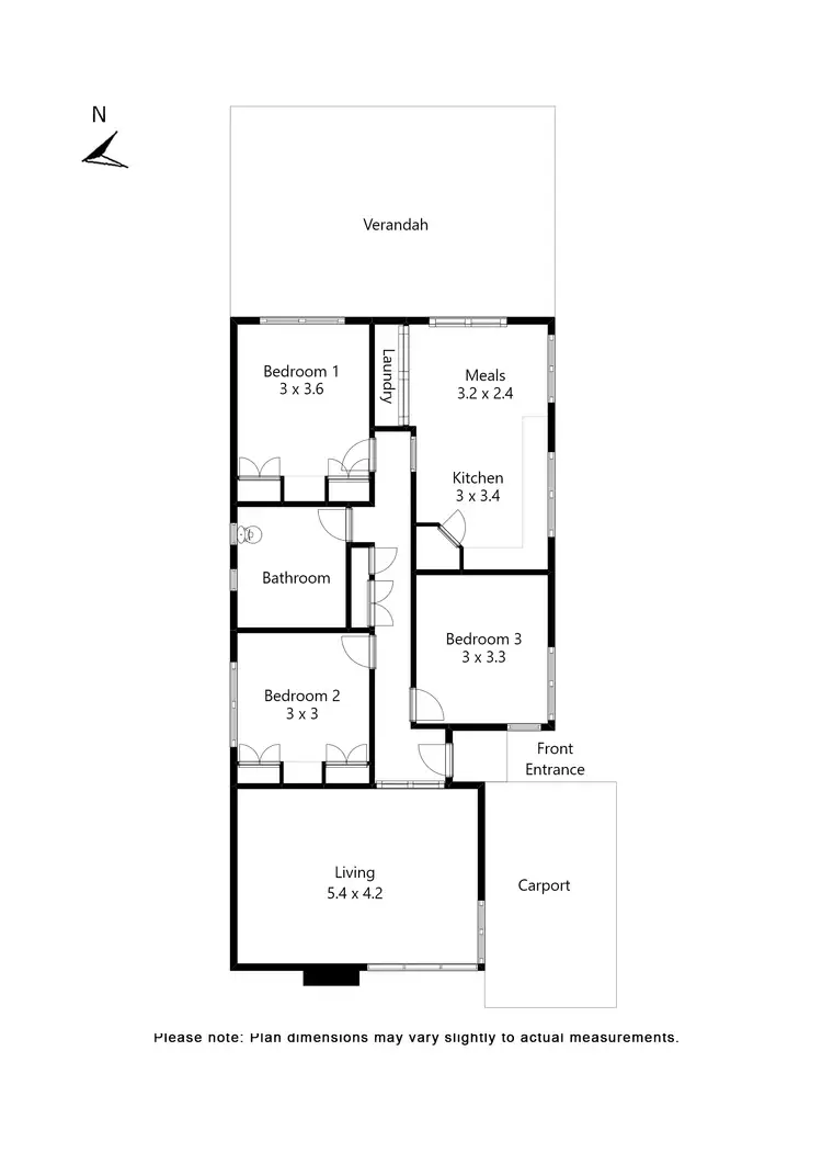 Floorplan of Homely house listing, 213 Raglan Street South, Ballarat Central VIC 3350