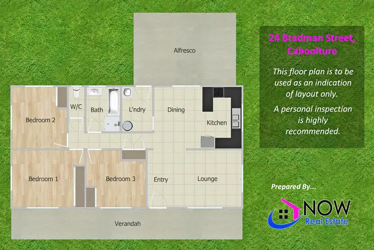 Floorplan of Homely house listing, 24 Bradman Street, Caboolture QLD 4510