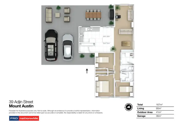 Floorplan of Homely house listing, 39 Adjin Street, Mount Austin NSW 2650