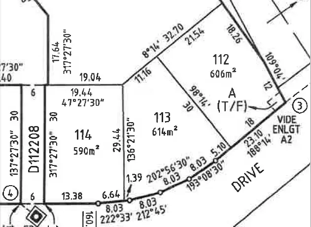 Floorplan of Homely land listing, 113 Brooklyn Drive, Hallett Cove SA 5158