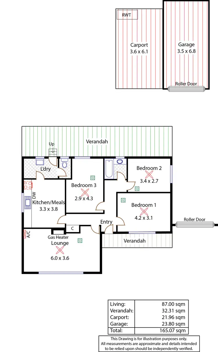 Floorplan of Homely house listing, 9 Sullivan Road, Elizabeth Park SA 5113