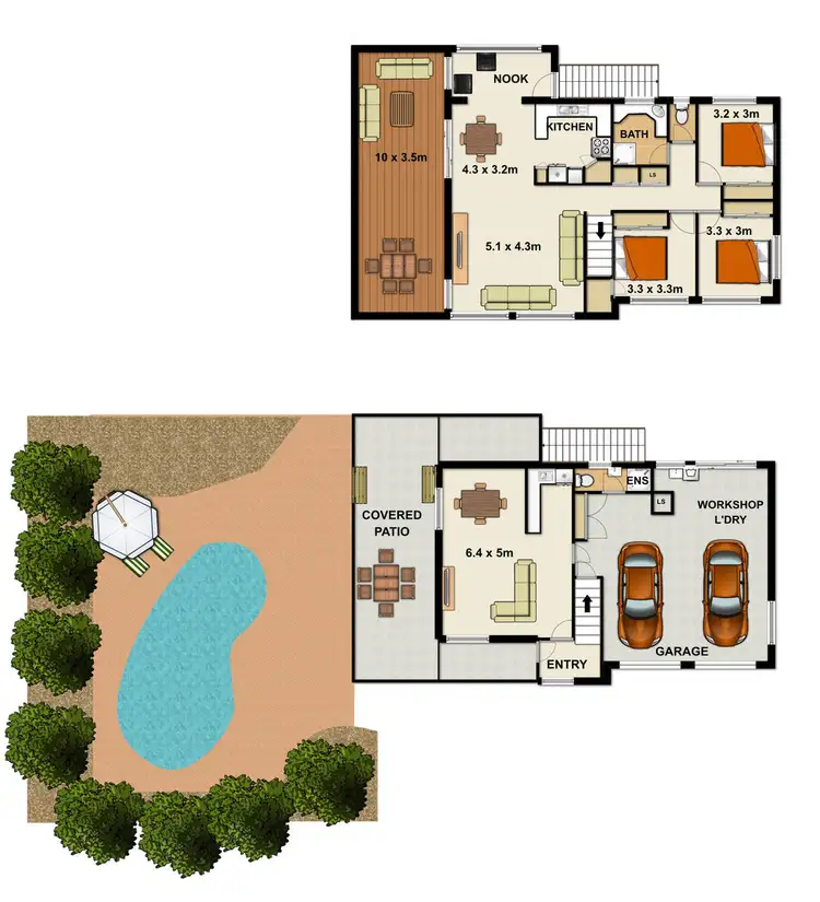 Floorplan of Homely house listing, 5 Scoresby Street, Mount Warren Park QLD 4207