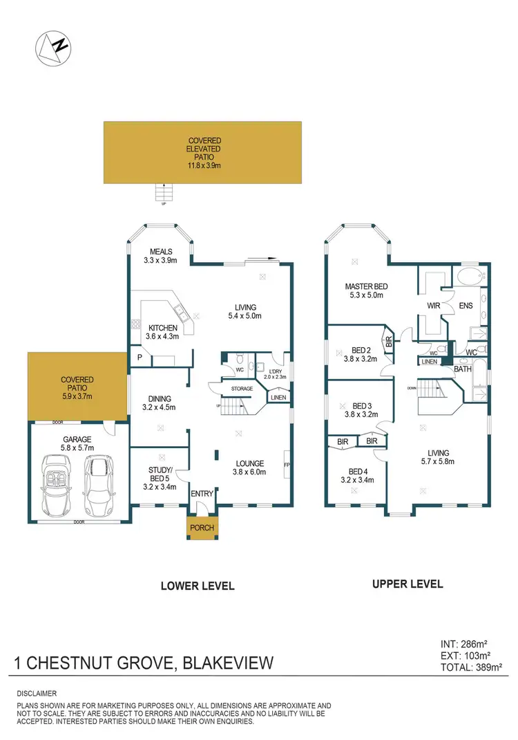 Floorplan of Homely house listing, 1 Chestnut Grove, Blakeview SA 5114