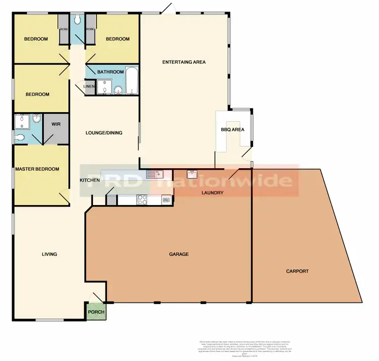 Floorplan of Homely house listing, 4 Carroll Avenue, Rutherford NSW 2320