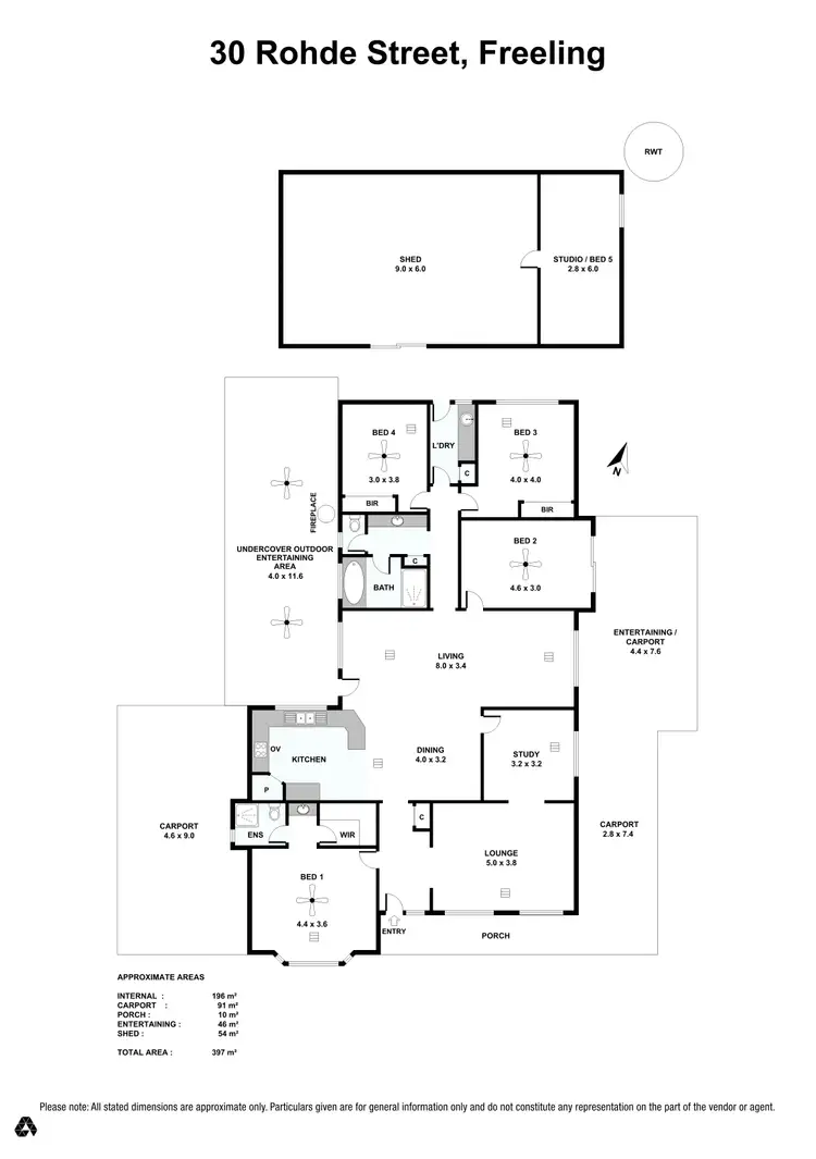 Floorplan of Homely house listing, 30 Rohde Street, Freeling SA 5372