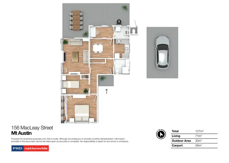 Floorplan of Homely house listing, 156 Macleay Street, Mount Austin NSW 2650