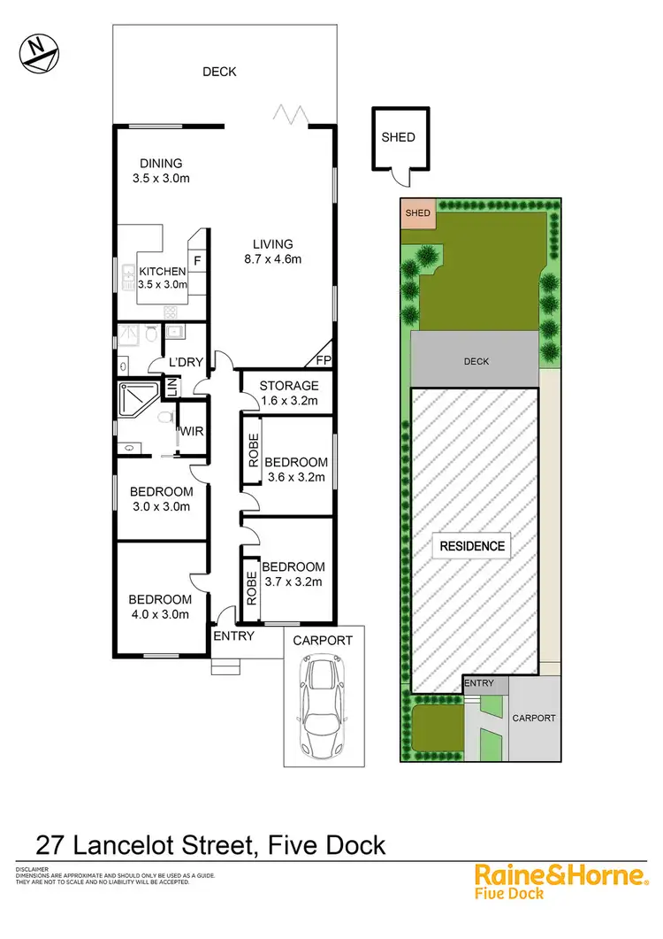 Floorplan of Homely house listing, 27 LANCELOT STREET, Five Dock NSW 2046