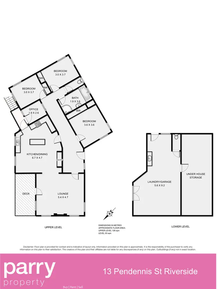 Floorplan of Homely house listing, 13 Pendennis Street, Riverside TAS 7250