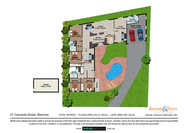 Floorplan of Homely house listing, 27 Carcoola Street, Benowa QLD 4217