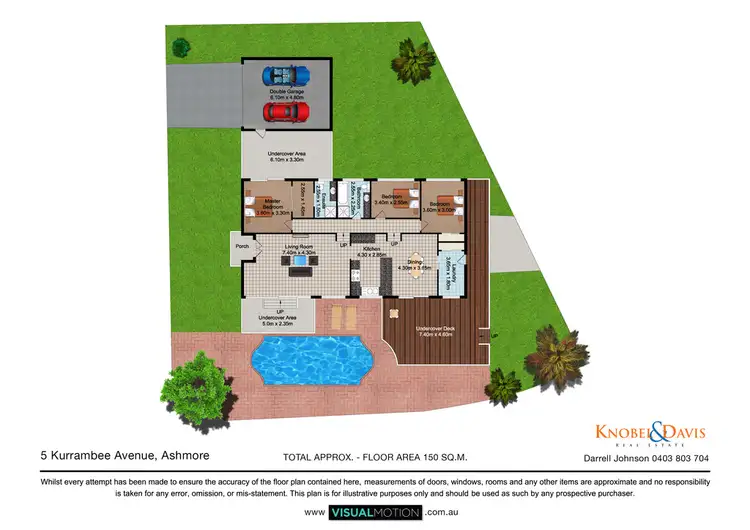 Floorplan of Homely house listing, 5 Kurrambee Avenue, Ashmore QLD 4214