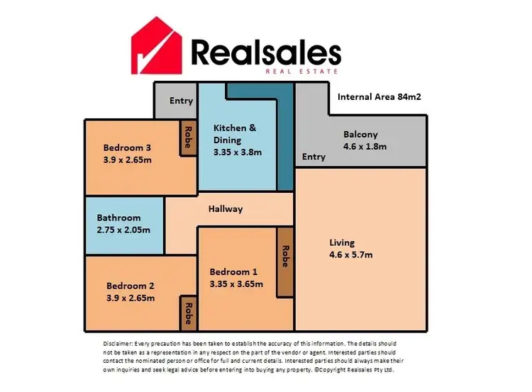 Floorplan of Homely house listing, 8 Deerdale Street, Stafford Heights QLD 4053