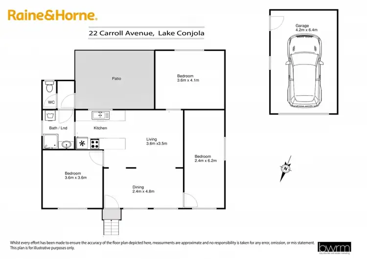 Floorplan of Homely house listing, 22 Carroll Avenue, Lake Conjola NSW 2539
