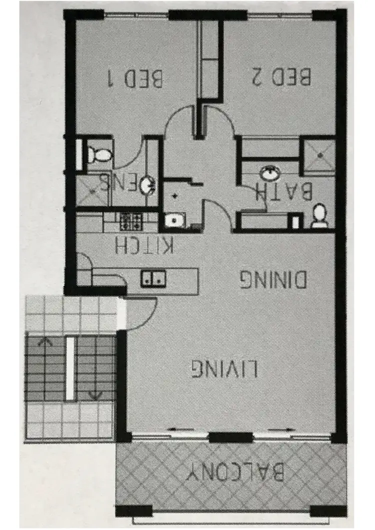 Floorplan of Homely house listing, Unit 22/53 The Parkway, Ellenbrook WA 6069