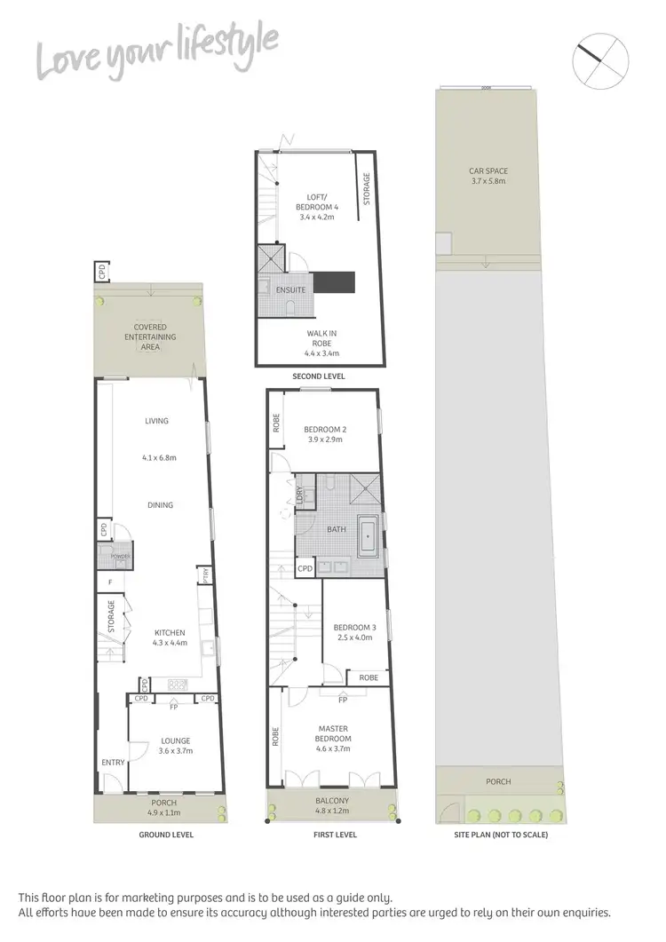 Floorplan of Homely house listing, 22 Pine Street, Newtown NSW 2042