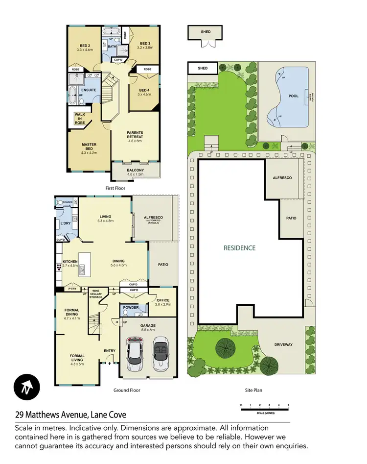 Floorplan of Homely house listing, 29 Matthews Avenue, Lane Cove NSW 2066