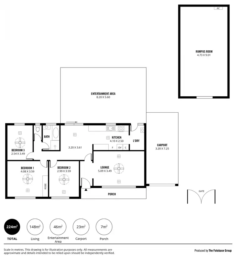 Floorplan of Homely house listing, 17 McCartney Street, Morphett Vale SA 5162