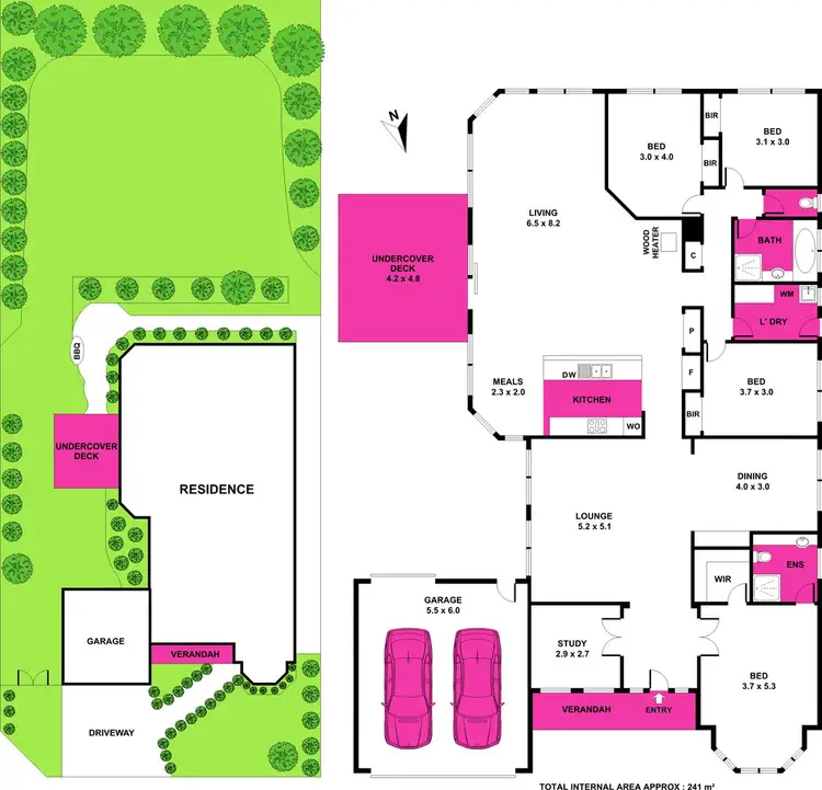 Floorplan of Homely house listing, 154 Fenwick Street, Portarlington VIC 3223