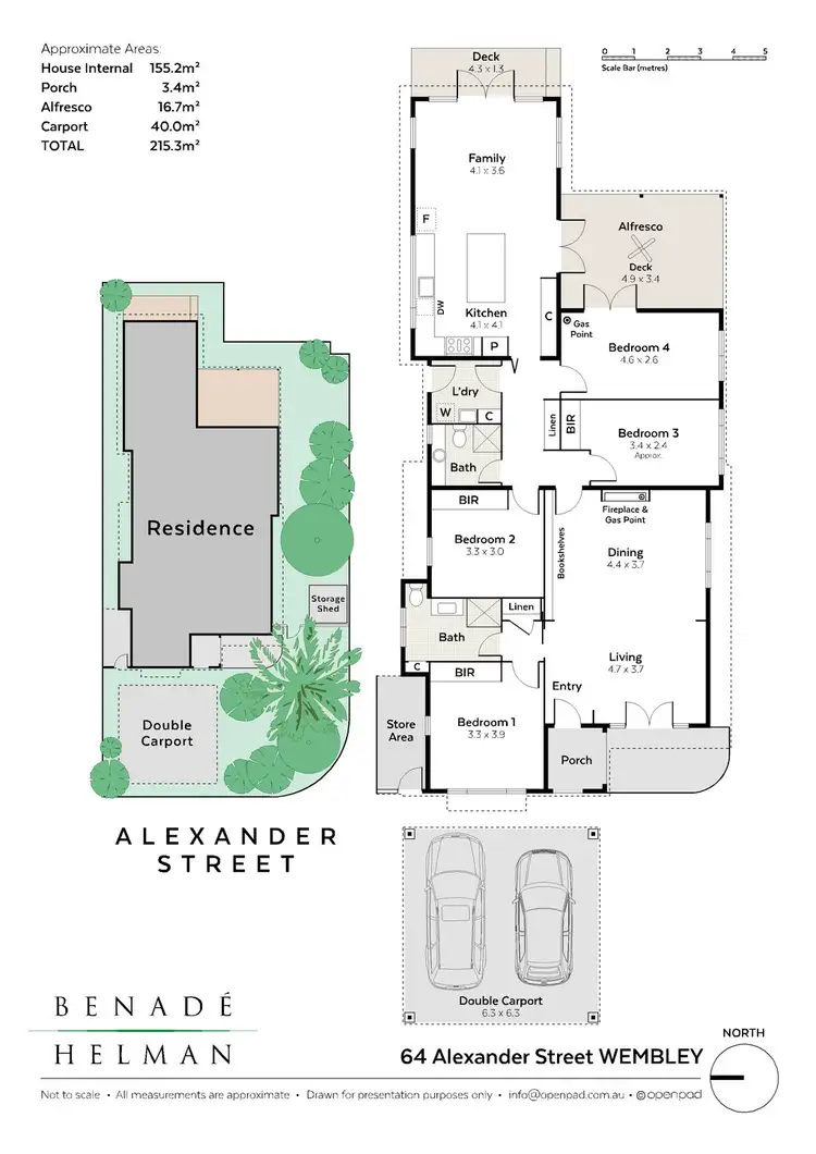Floorplan of Homely house listing, 64 Alexander Street, Wembley WA 6014