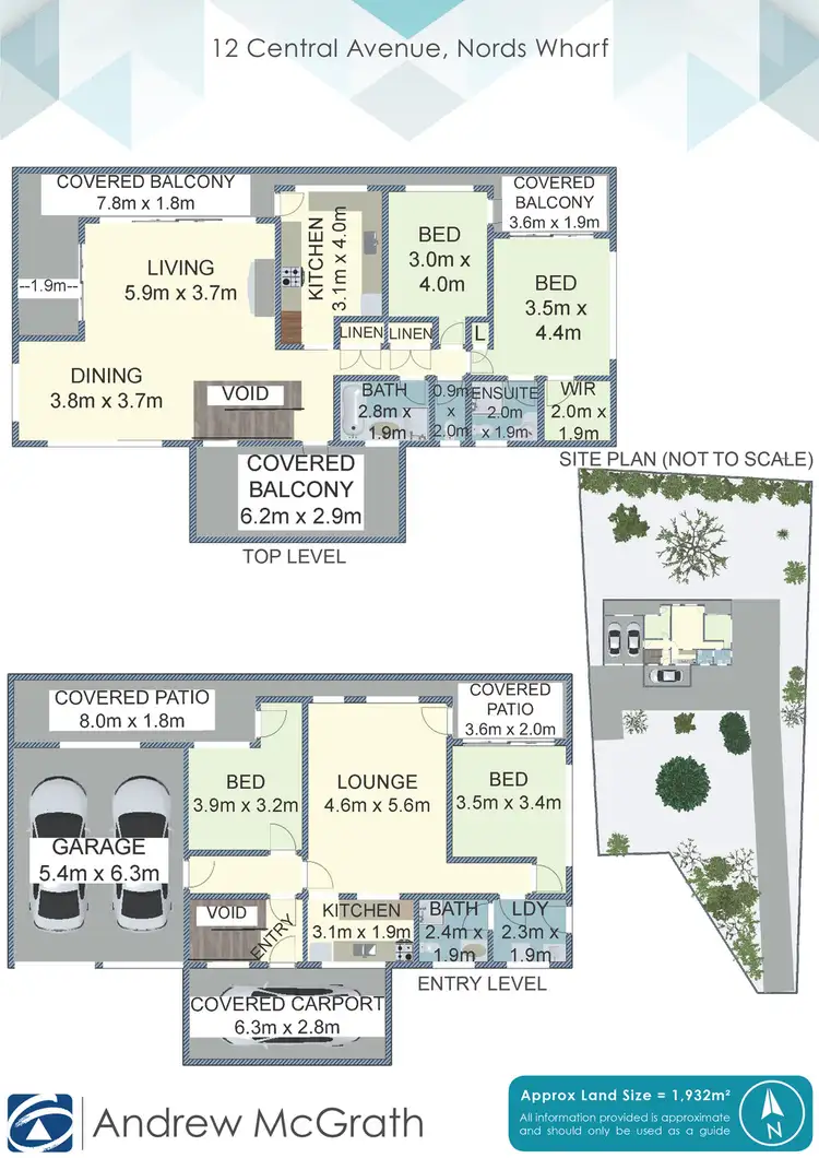 Floorplan of Homely house listing, 12 Central Avenue, Nords Wharf NSW 2281