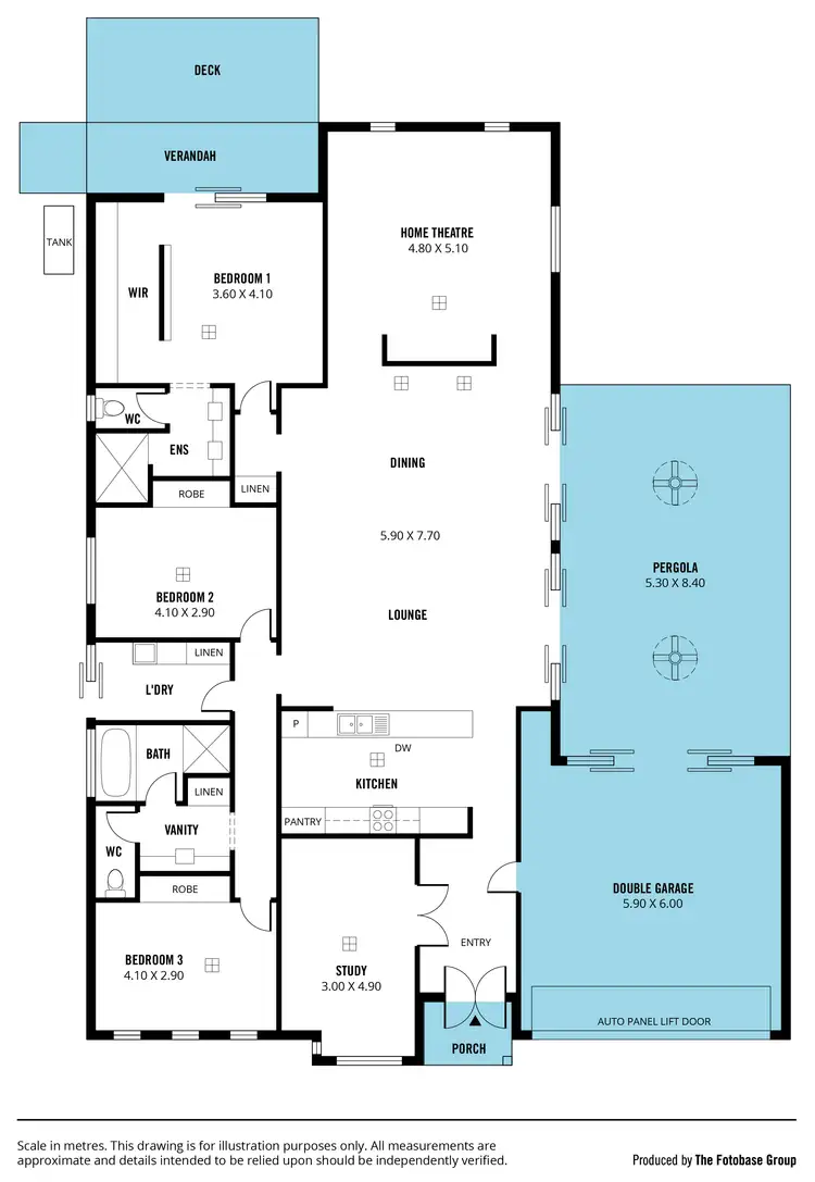 Floorplan of Homely house listing, 3 Nicholl Avenue, Aldinga Beach SA 5173