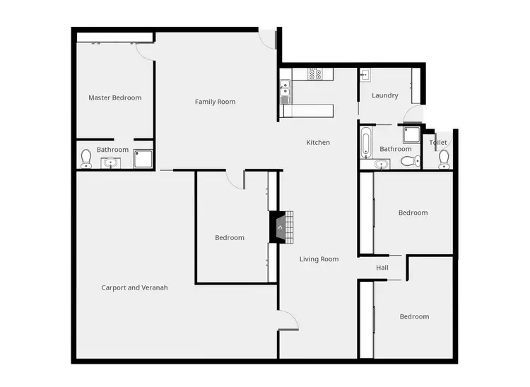 Floorplan of Homely house listing, 561 Pawson Avenue, Cardross VIC 3496