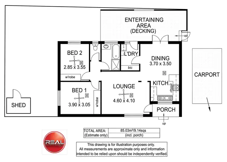 Floorplan of Homely unit listing, 12/111a Morphett Road (150m down driveway), Morphettville SA 5043