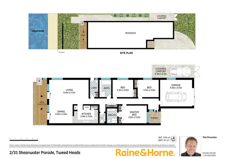 Floorplan of Homely semi-detached listing, 2/31 Shearwater Parade, Tweed Heads NSW 2485
