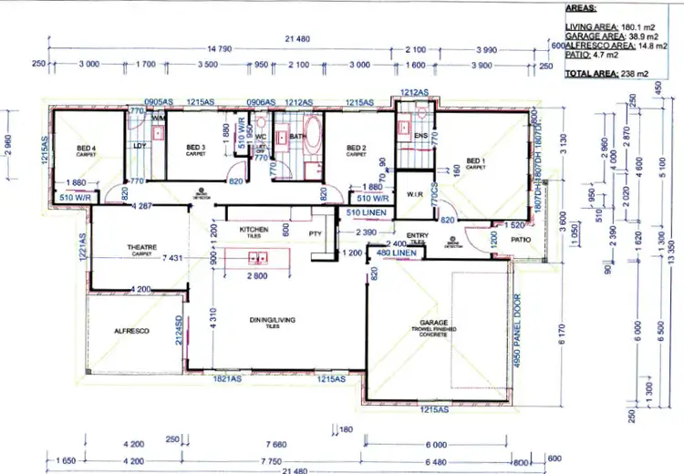 Floorplan of Homely house listing, 37 Tarragon Drive, Wauchope NSW 2446
