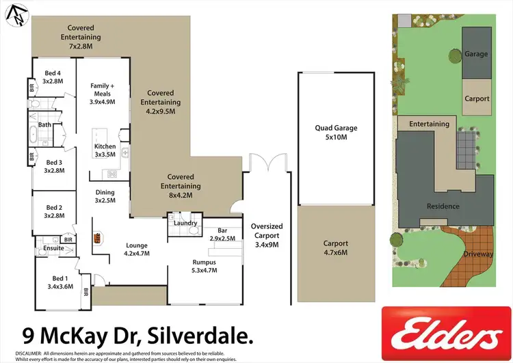 Floorplan of Homely house listing, 9 McKay Drive, Silverdale NSW 2752