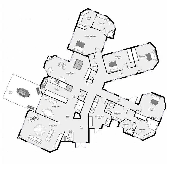 Floorplan of Homely house listing, 228 Myall Street, Cardross VIC 3496