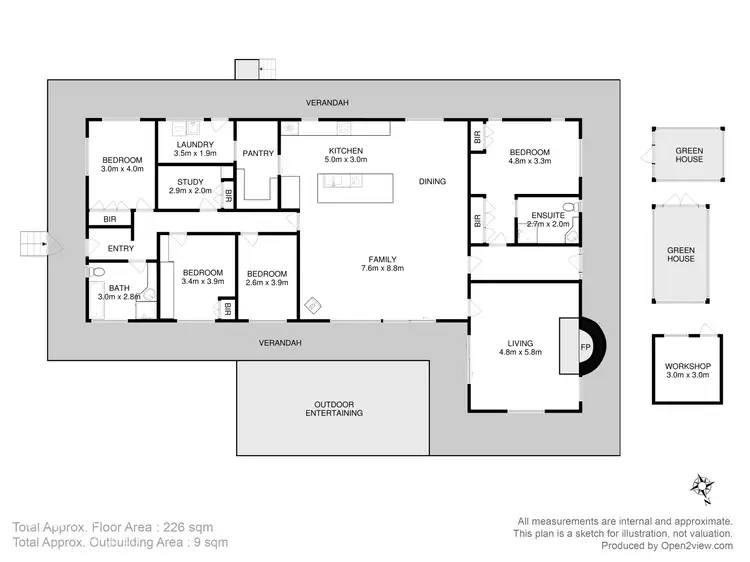 Floorplan of Homely house listing, 2A Freesia Crescent, Kingston TAS 7050