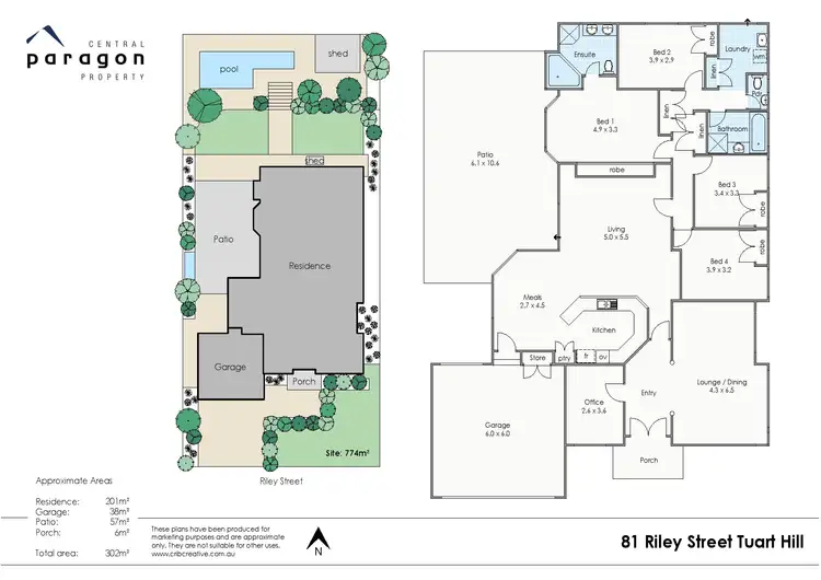 Floorplan of Homely house listing, 81 Riley Street, Tuart Hill WA 6060