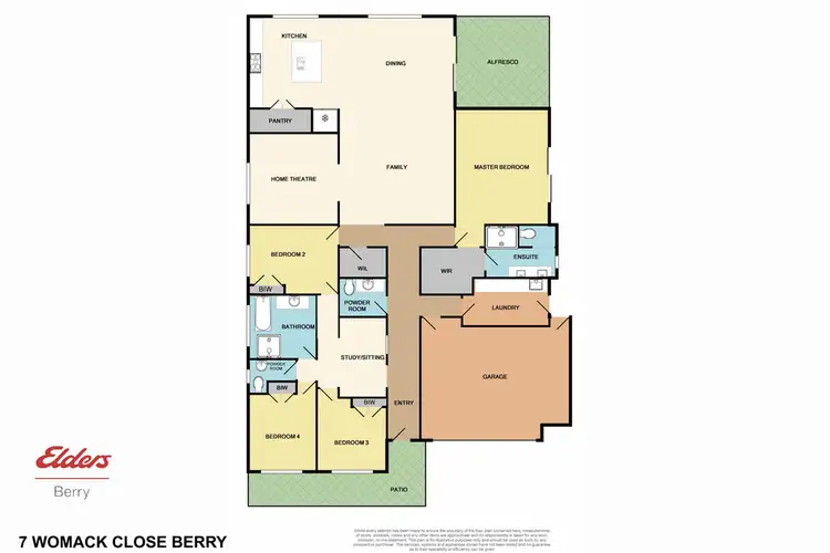Floorplan of Homely house listing, 7 Womack Close, Berry NSW 2535